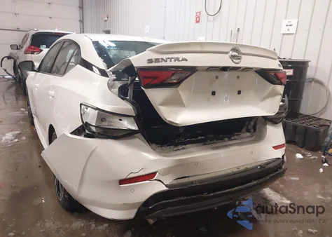 2020 Nissan Sentra Sr Xtronic Cvt z USA, uszkodzony, nr VIN 3N1AB8DV4LY299296